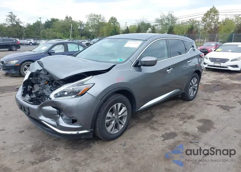 2018 Nissan Murano S from USA, damaged, VIN 5N1AZ2MH1JN200150